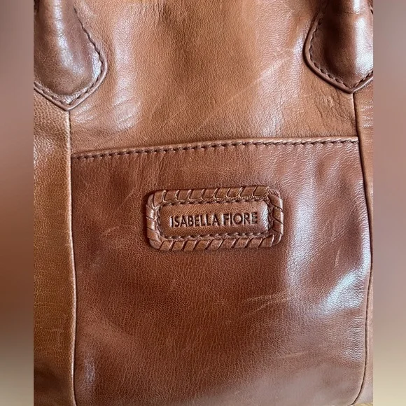 Isabella fiore woven leather tote bag - Picture 7 of 16